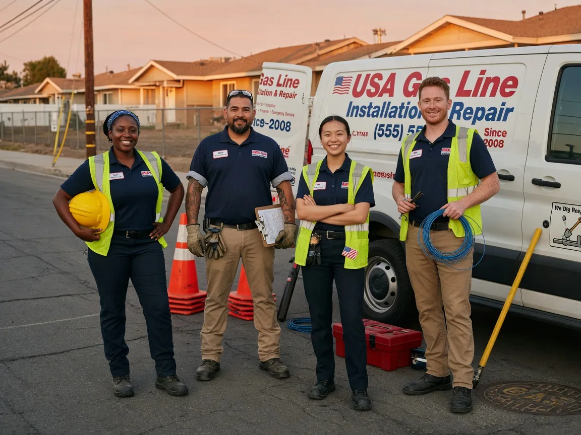 Gas Line Installation company in Oberlin, LA